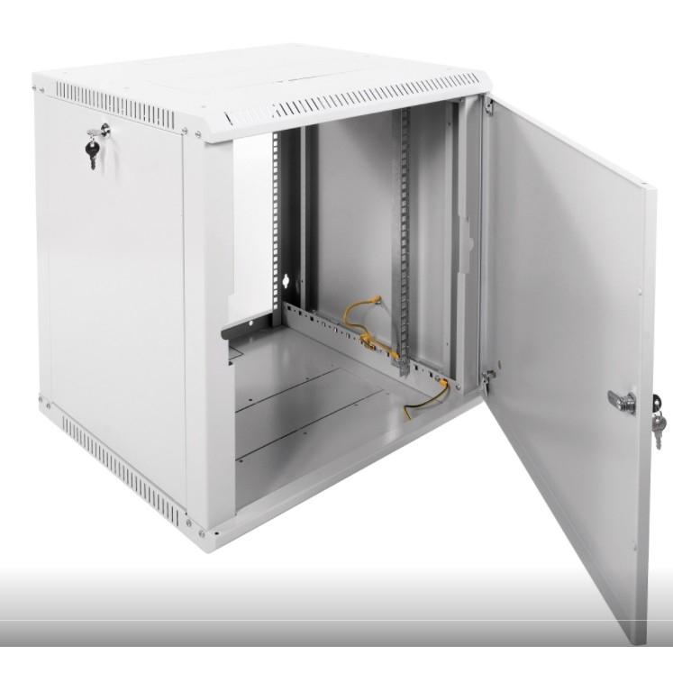 ЦМО Шкаф телекоммуникационный настенный разборный 12U (600х520) дверь металл (ШРН-Э-12.500.1) (1 коробка)