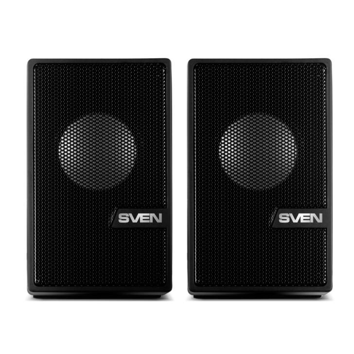 Компьютерная акустика 2.0 Sven 340 черная (6 Вт, питание USB, BT)