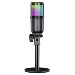 Defender Игровой стрим микрофон Glow GMC 400 USB, провод 1.3 м