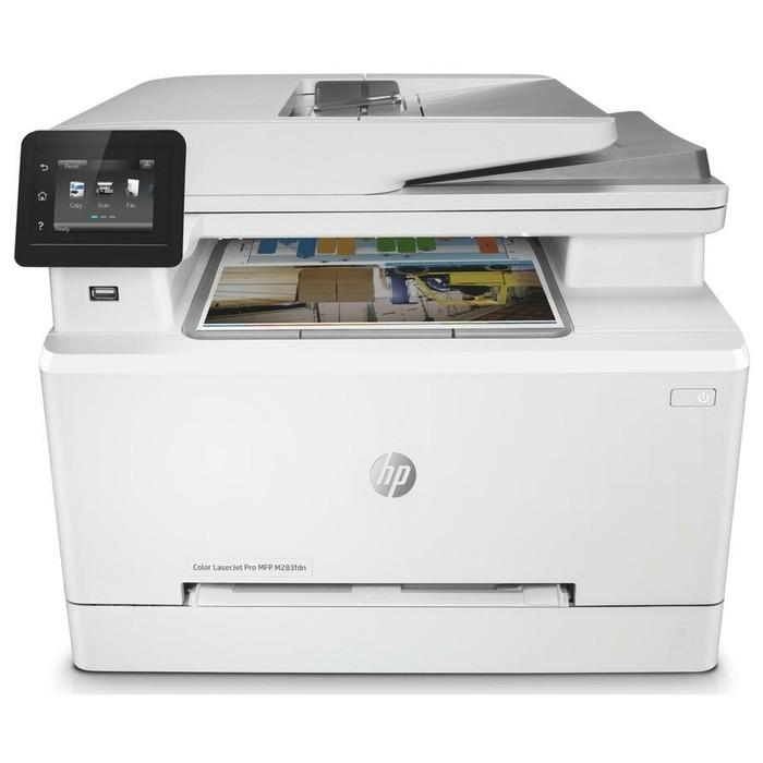 HP Color LaserJet Pro M283fdn (7KW74A) A4 Duplex Net WiFi белый/серый