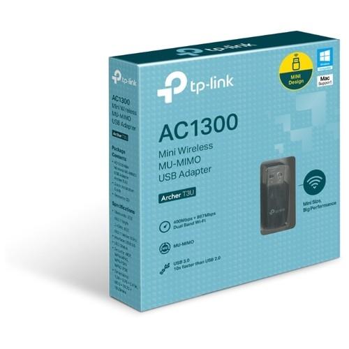 TP-Link Archer T3U AC1300 Мини Wi-Fi MU-MIMO USB-адаптер
