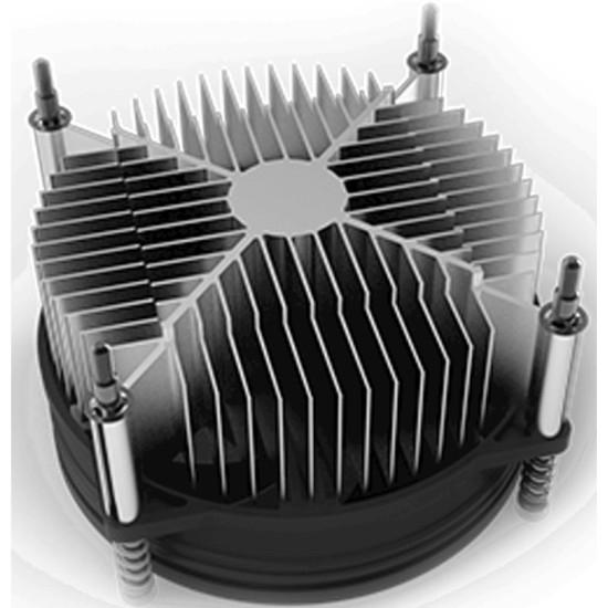 Cooler Master i50 STD (RR-I5A7-22PK-B1) {LGA1700, FAN 9225 nonLED 2200RPM 4pin, All Aluminu, 65w}