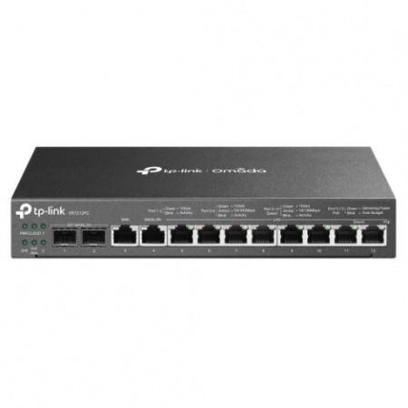 TP-Link ER7212PC Гигабитный VPN-маршрутизатор Omada с портами PoE+ и контроллером