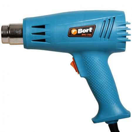 Bort BHG-1700 Фен технический [91275691] { 1600 Вт, 2 режима, 240 л/мин, 0.65 кг }