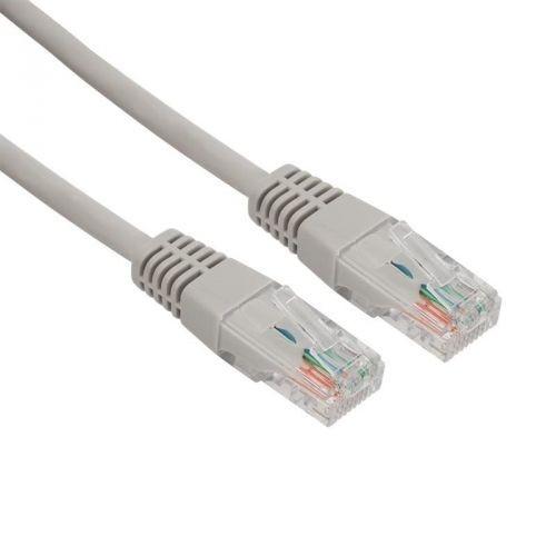 Rexant (18-8002) Патч-корд U/UTP, CAT5E, RJ45-RJ45, LSZH серый, 1м