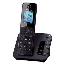 Panasonic KX-TGH220RUB  (черный) {АОН, Caller ID, "Радионяня"}