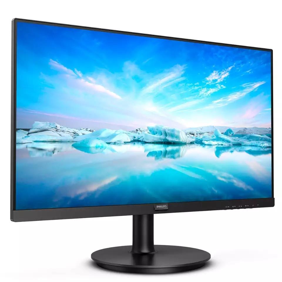 LCD  PHILIPS 27" 272V8LA {VA 1920x1080 75Hz 4ms 178/178 250cd 3000:1 8bit D-Sub HDMI1.4 DisplayPort1.2 AudioOut 2x2W VESA}