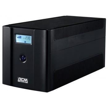 UPS PowerCom RPT-2000AP LCD {Line-Interactive, 2000VA/1200W, Tower, 4xSchuko, LCD, USB}{1107537}