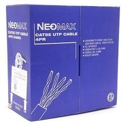 Кабель NEOMAX [NM11001] U/UTP cat.5е 4 пары (305 м) 0.45 мм (25 AWG) Медь  PVC jacket