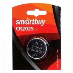 Smartbuy CR2025/1B (12/720) (SBBL-2025-1B) (1 шт. в уп-ке)