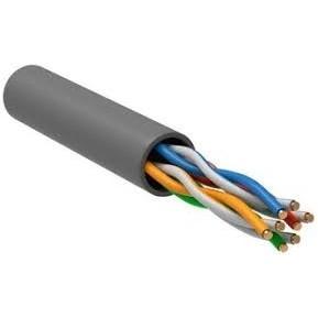 Кабель NEOMAX [NM710002-100M-PT] U/UTP cat.5e 4x2x0.52, 24 AWG, медь, внутренний, PVC, 100м, серый