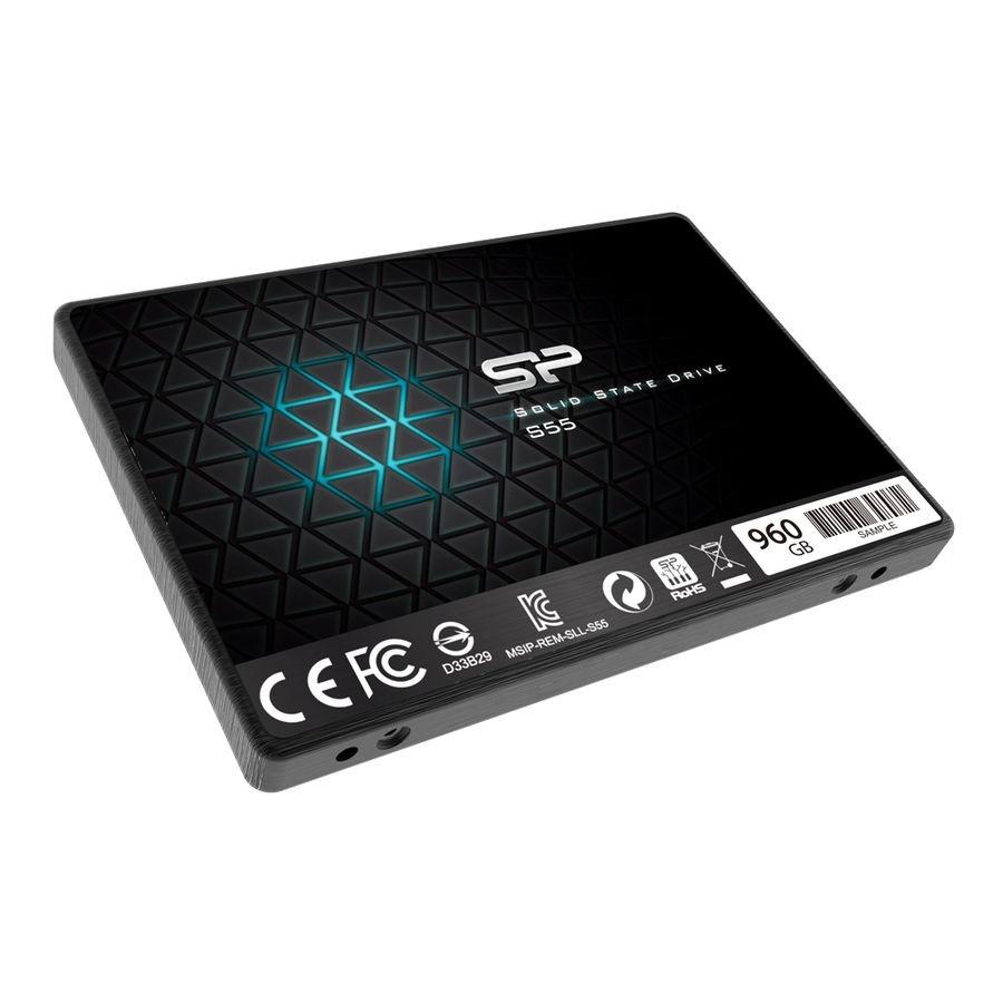 Silicon Power SSD 960Gb S55 SP960GBSS3S55S25 {SATA3.0, 7mm}