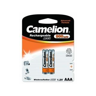 Camelion   AAA- 900mAh Ni-Mh BL-2 (NH-AAA900BP2, аккумулятор,1.2В)  (2 шт. в уп-ке)