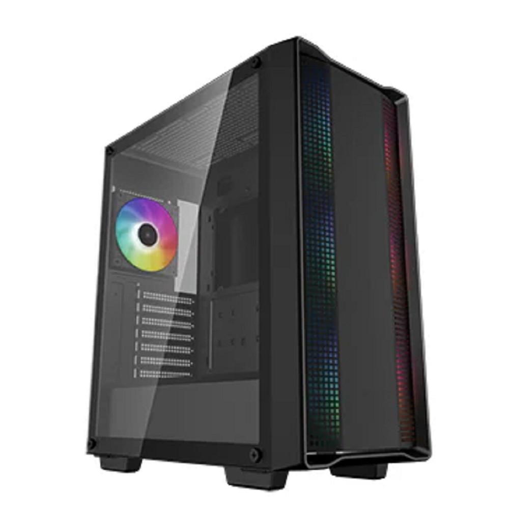 Корпус MidiTower Deepcool CC560 A-RGB black (ATX, без БП, ARGB, USB3.2 Type-A+USB2.0 Type-A) (R-CC560-BKTAA4-G-2)