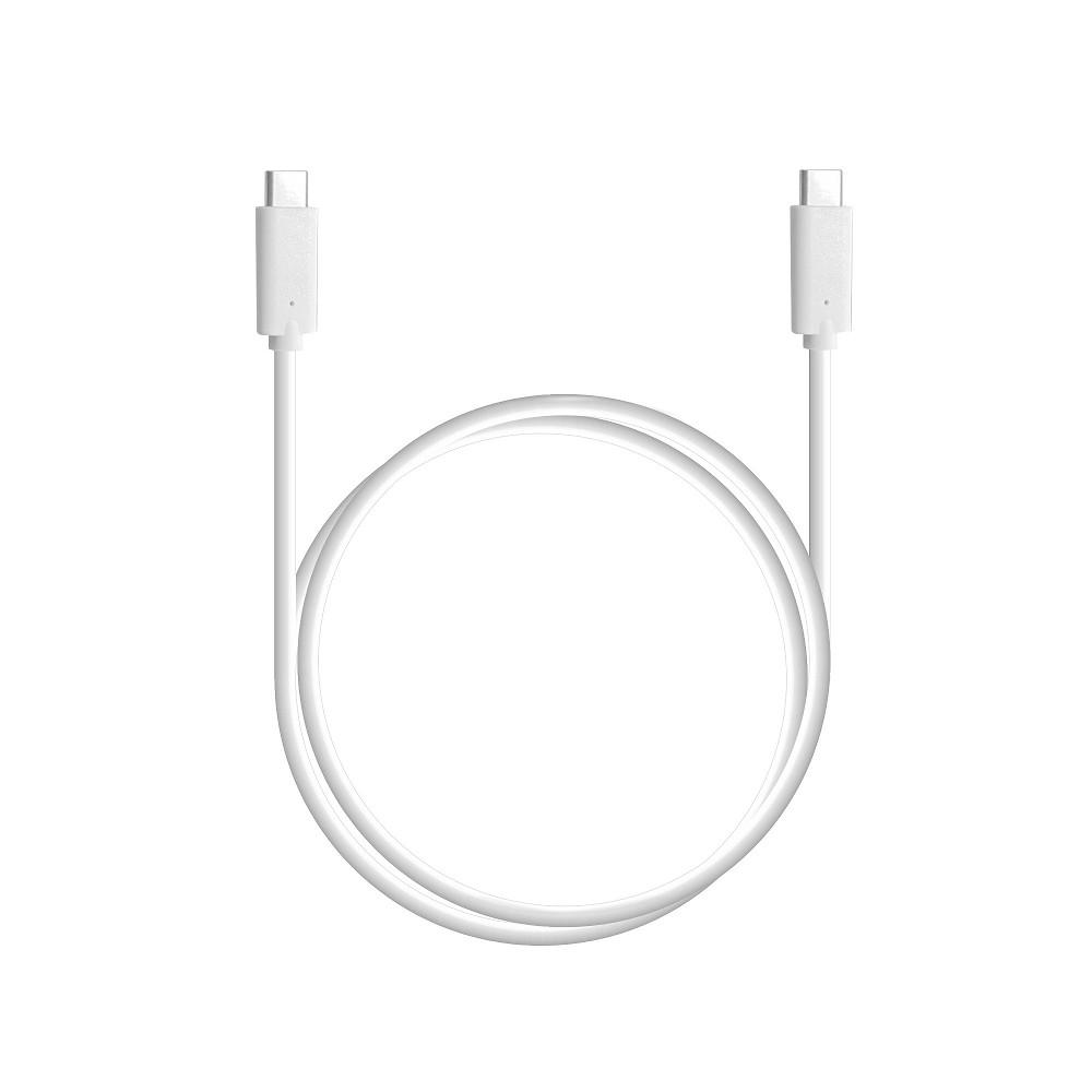 Bion Кабель  USB Type-C to Type-C (CM/CM), 3A, 60W, 1м, белый [BXP-CCP-USBC-CMCM-1M-W]