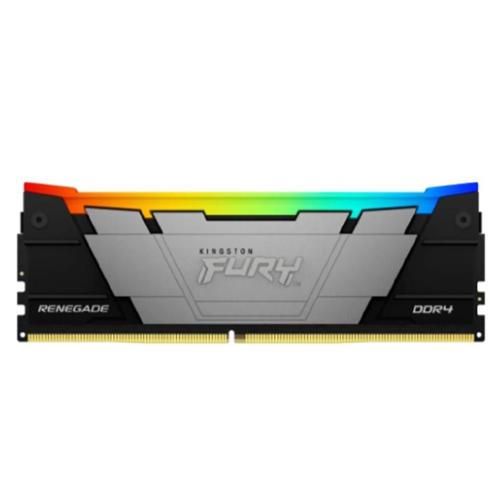 Память оперативная/ Kingston 32GB 3200MHz DDR4 CL16 DIMM FURY Renegade RGB