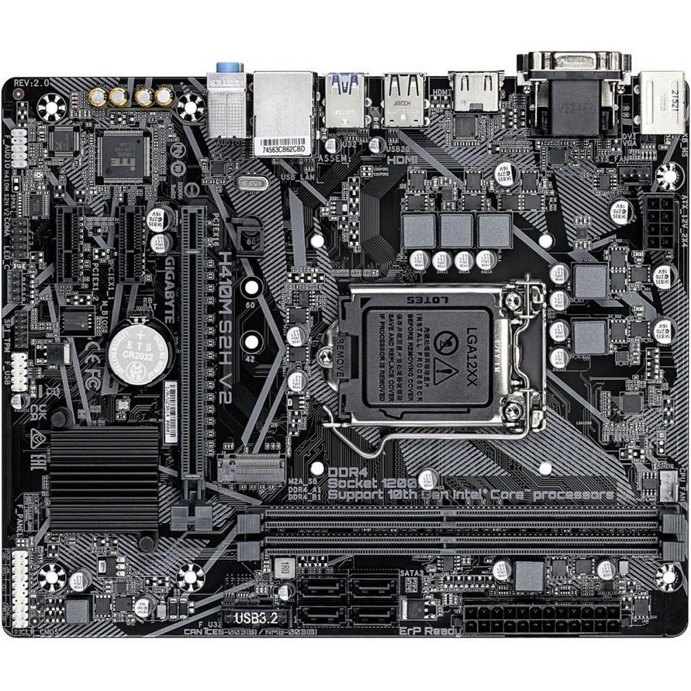 Gigabyte H410M S2H V2 2.1 {Intel®Q470, Socket 1200, mATX, RTL}