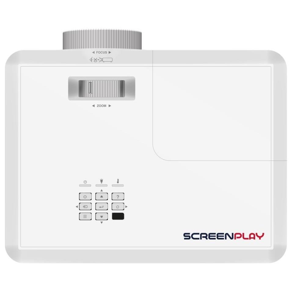 INFOCUS SP224 Проектор ScreenPlay {DLP, XGA, 4000 lm, 30 000:1, 1.94~2.16:1, 2xHDMI 1.4, VGA in/out, S-Video, 3.5mm in/out, USB-A, RS-232, лампа 15 000ч.(ECO mode), 10W, 27дБ, 2,9 кг, БЕЛЫЙ}