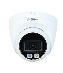 DAHUA DH-IPC-HDW2849TP-S-IL-0280B Уличная турельная IP-видеокамера Smart Dual Light с ИИ 8Мп, 1/2.7” CMOS, объектив 2.8мм, видеоаналитика, ИК до 30м, LED до 30м, IP67, корпус: металл, пластик