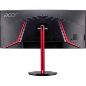 LCD Acer 34" Nitro XZ342CUPbmiiphx черный {VA Curved 1500R 3440x1440 144Hz 1ms 21:9 400cd 2xHDMI2.0 DisplayPort1.4 2x2W FreeSync(Premium) HDR400}[UM.CX2EE.P13]