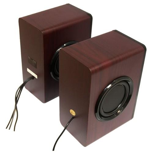 Dialog Stride AST-25UP CHERRY - акустические колонки 2.0, 6W RMS, вишневые, питание от USB