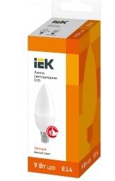 Iek LLE-C35-9-230-30-E14 Лампа светодиодная LED C35 свеча 9Вт 230В 3000К E14