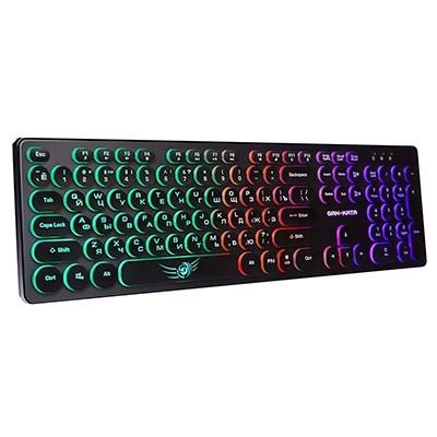 Dialog Gan-Kata Клавиатура KGK-16U BLACK - игровая с RGB-подсветкой, USB, черная