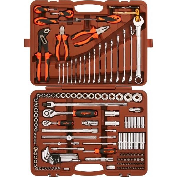 Ombra OMT143SL Набор инструмента универсальный 1/4", 1/2"DR, 143 предмета