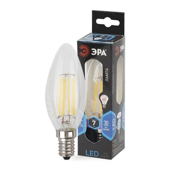 ЭРА Б0027943 Светодиодная лампа свеча F-LED B35-7w-840-E14