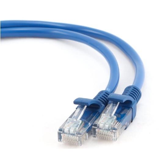 Cablexpert Патч-корд UTP PP12-0.5M/B кат.5, 0.5м, литой, многожильный (синий)