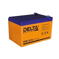 Delta DTM 1212  (12 А\ч, 12В) свинцово- кислотный аккумулятор