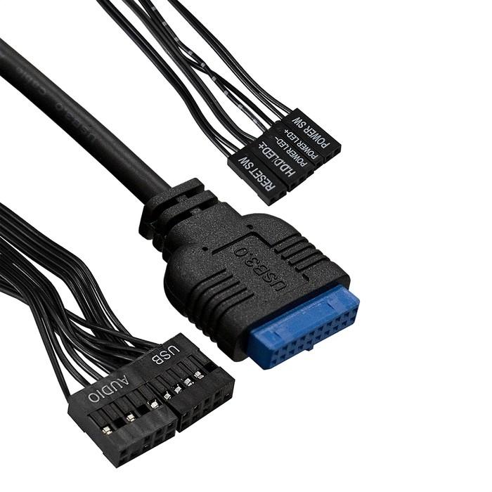 Exegate EX292999RUS Корпус Miditower ExeGate CP-606U-AB600 (ATX, AB600 с вент. 8см, 1*USB+1*USB3.0, аудио)