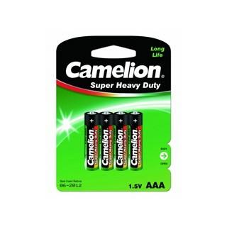 Camelion  R 03 BL-4 (R03P-BP4G, батарейка,1.5В) (4 шт. в уп-ке)