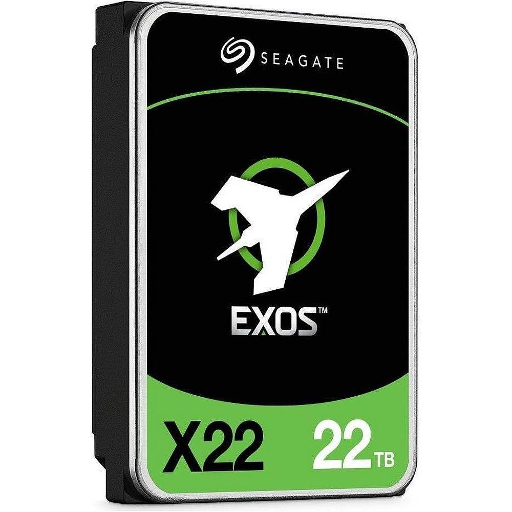 22TB Seagate Exos X22 (ST22000NM000E) {SAS 12Gb/s, 7200 rpm, 512mb buffer, 3.5"}