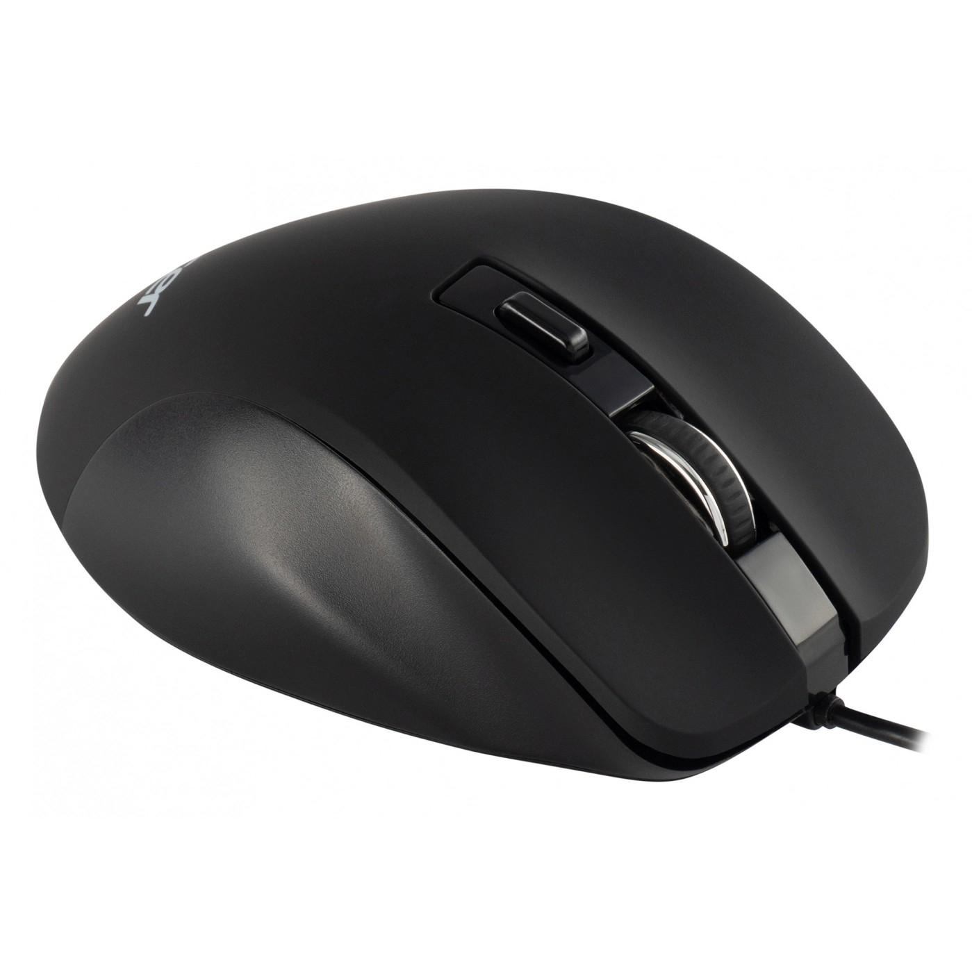 Acer OMW120 черный оптическая (2000dpi) USB (6but)