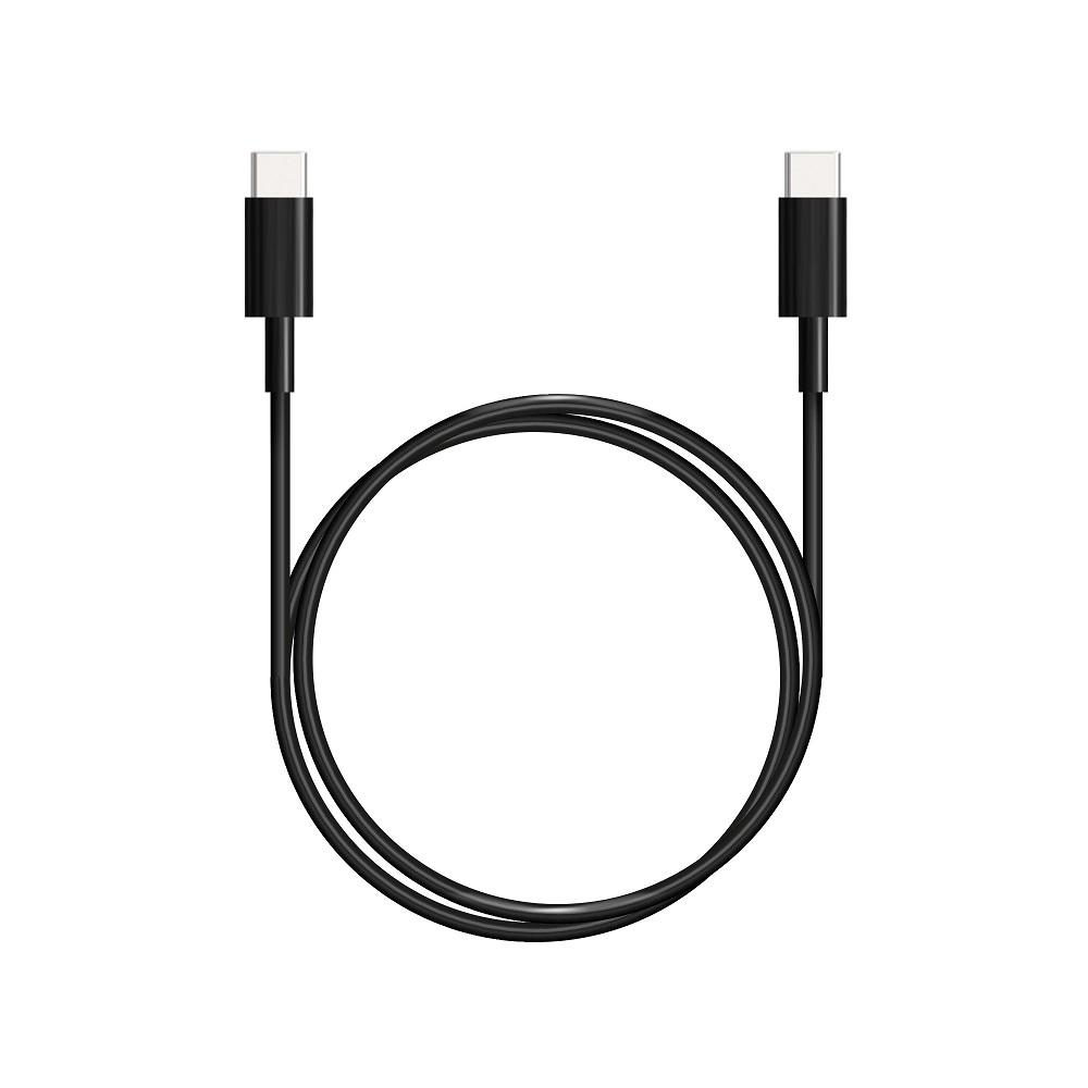 Bion Кабель  USB Type-C to Type-C (CM/CM), 3A, 60W, 1м, черный [BXP-CCP-USBC-CMCM-1M-B]