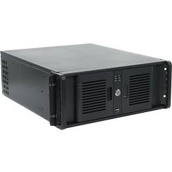 Exegate EX254720RUS Серверный корпус Exegate Pro 4U4132(S) <RM 19", высота 4U, глубина 480, без БП, USB> [4U480-15]