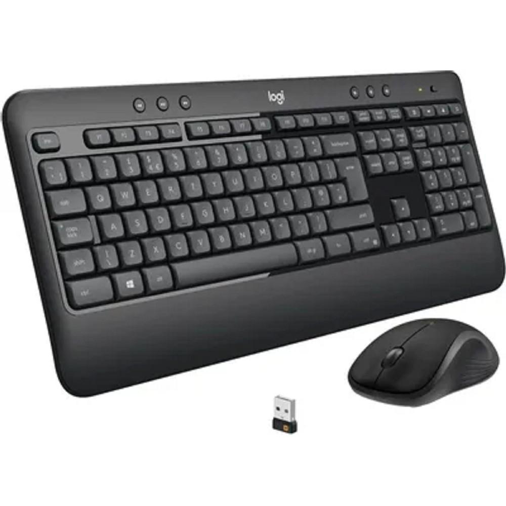 920-008686 Logitech Клавиатура + мышь MK540 Advanced, USB, беспроводной, черный