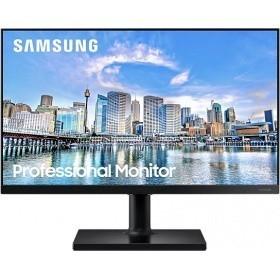 LCD Samsung 23.8" F24T450FQI Black с поворотом экрана {IPS 1920x1080 75Hz 4ms 178/178 250cd 1000:1 HDMI DisplayPort 2xUSB}