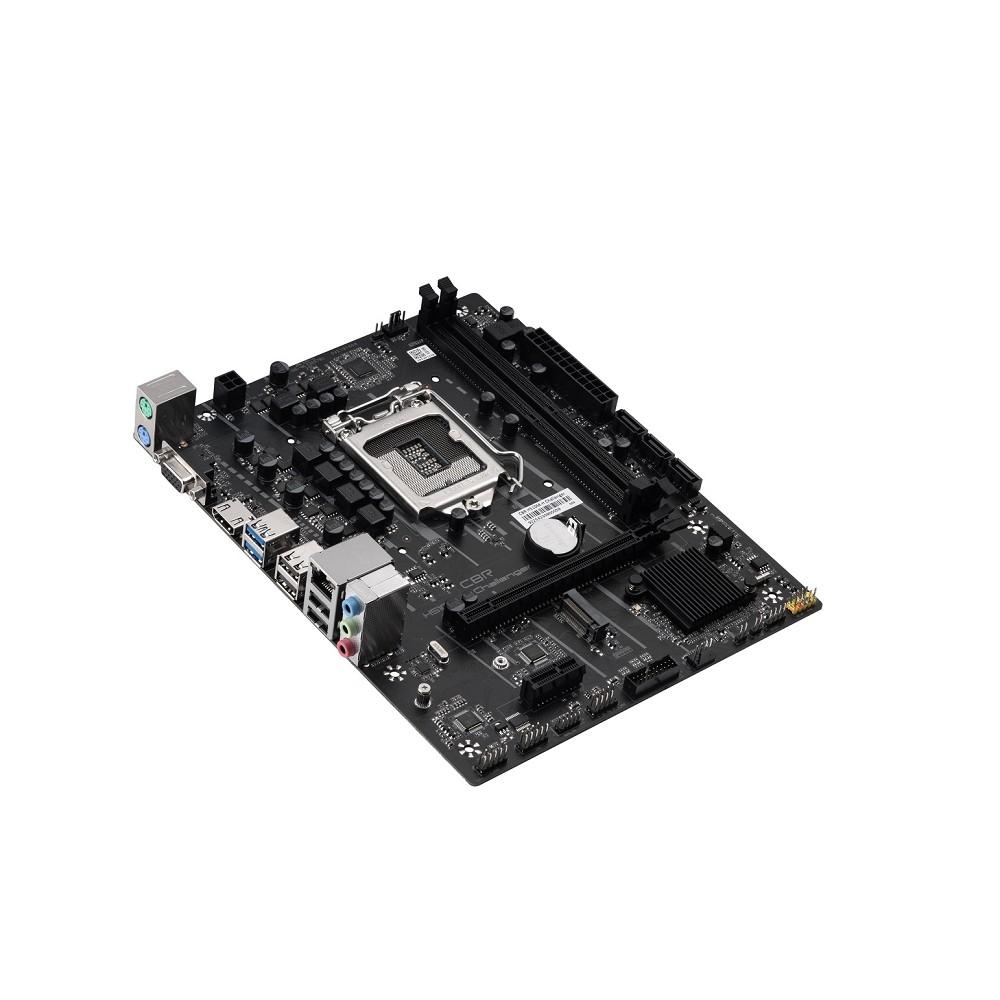 CBR H510M-H Challenger OEM {Socket 1200, 2*DDR4, mATX, VGA+HDMI, 1*PCIEx16/1*PCIEx1/1*M.2, 3*SATA3, 4*USB2+2*USB3, Glan}