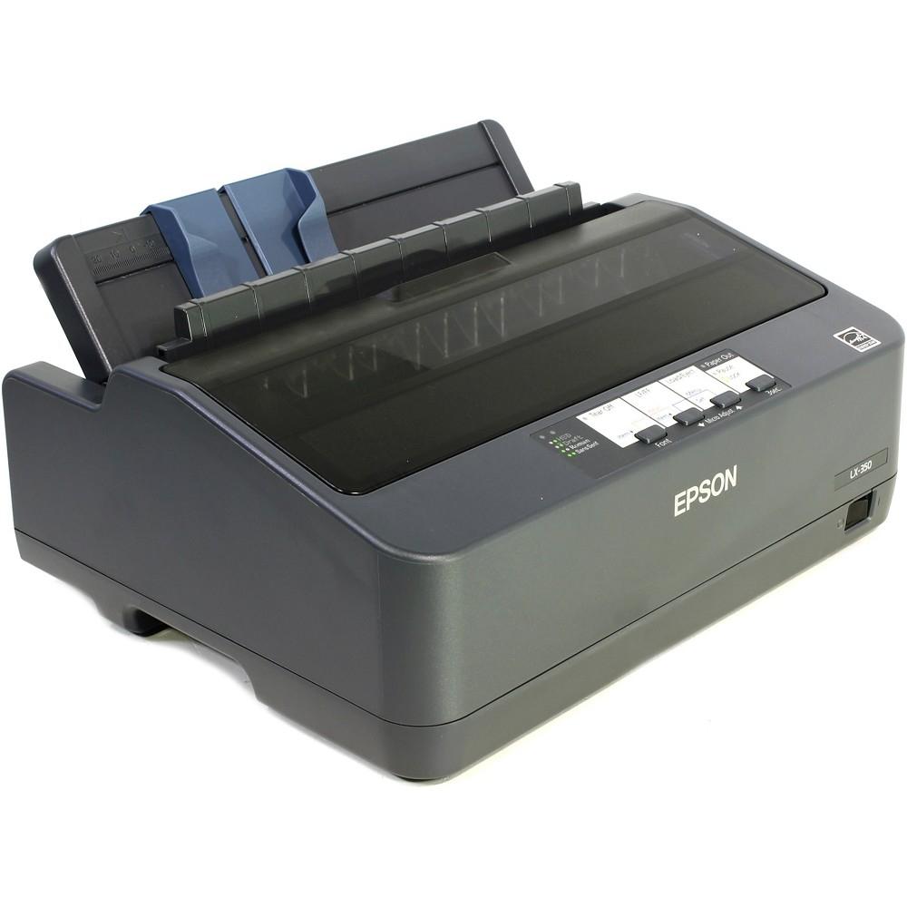 Epson LX-350 [C11CC24031] {Формат А4, ширина печати 80 колонок, скорость 357 зн./сек. (12 cpi) в режиме HSD, интерфейсы: USB, LPT,COM, память 128 Кб}