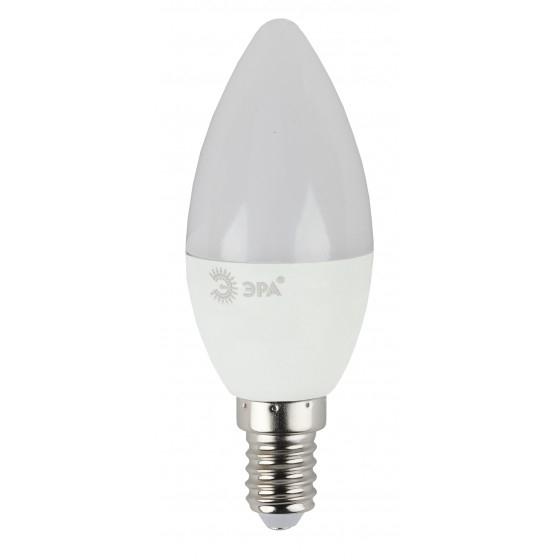 ЭРА Б0027970 Лампочка светодиодная STD LED B35-9W-840-E14 E14 / Е14 9Вт свеча нейтральный белый  свет