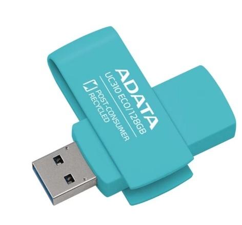 A-DATA 128GB <UC310E-128G-RGN> UC310E, USB 3.2, зеленый