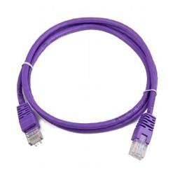 Bion Патч корд UTP кат.5e CCA, 5м, фиолетовый [BCL-PP12-5M/V]