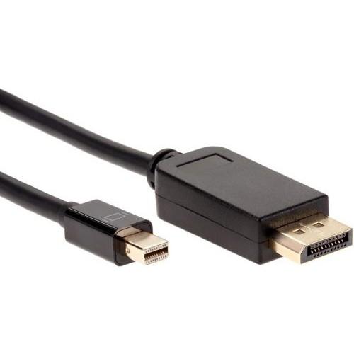 VCOM CG682-1.8M Кабель-переходник Mini DisplayPort M -> Display Port M  4K*60 Hz 1,8м VCOM <CG682-1.8M>