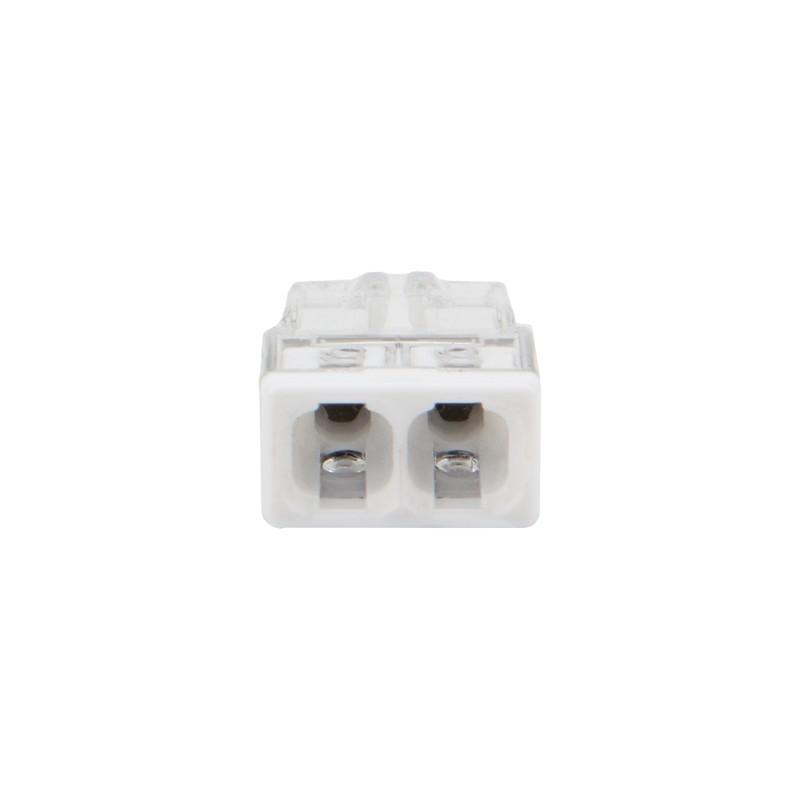 Rexant 07-3211-20 Экспресс-клемма   СМК 2273-202, 2-проводная 0.5-2.5 мм?, прозрачная, блистер (20 шт./уп.)