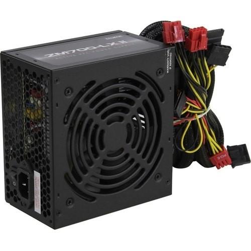 Zalman ZM700-LXII <700W, (20+4+4+4) pin, 4x(6+2) pin, 6xSATA, 5xMolex, FDD, 14 см, кабель питания, 87%, Act