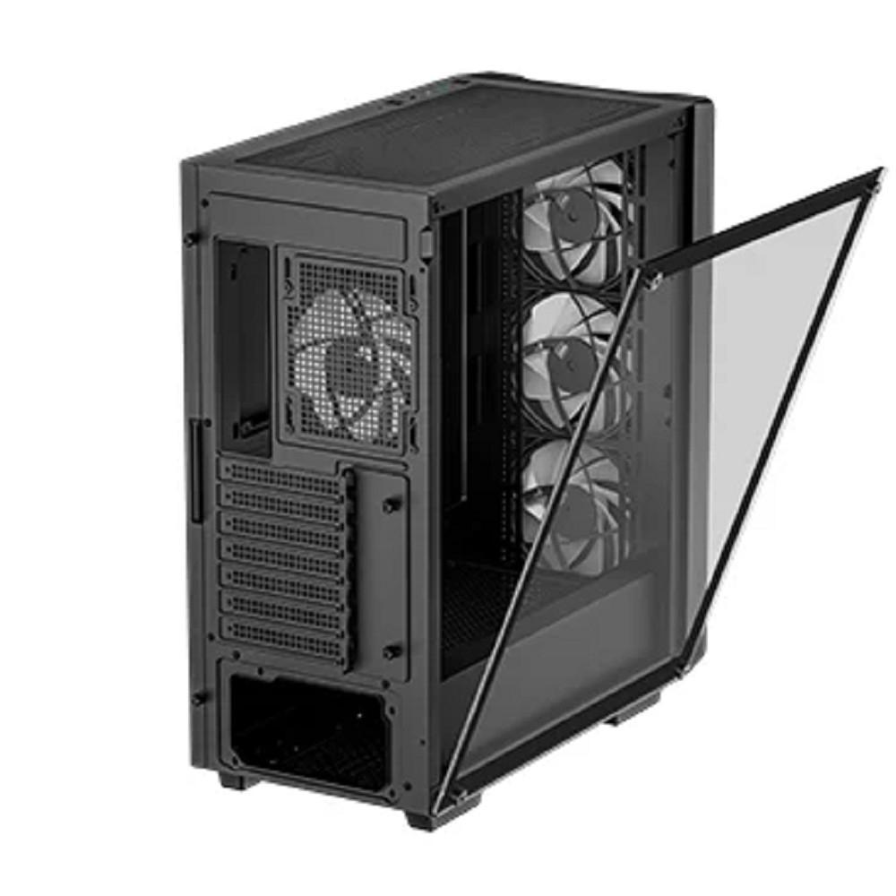 Корпус MidiTower Deepcool CC560 A-RGB black (ATX, без БП, ARGB, USB3.2 Type-A+USB2.0 Type-A) (R-CC560-BKTAA4-G-2)