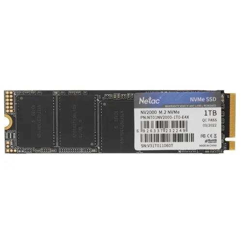 SSD Netac NV2000 PCIe 3 x4 M.2 2280 NVMe 3D NAND SSD 1TB NT01NV2000-1T0-E4X