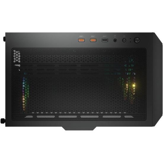Cougar Airface RGB Black, 2х140мм + 1x120mm ARGB Fan, ARGB Fan Hub, без БП, черный, ATX